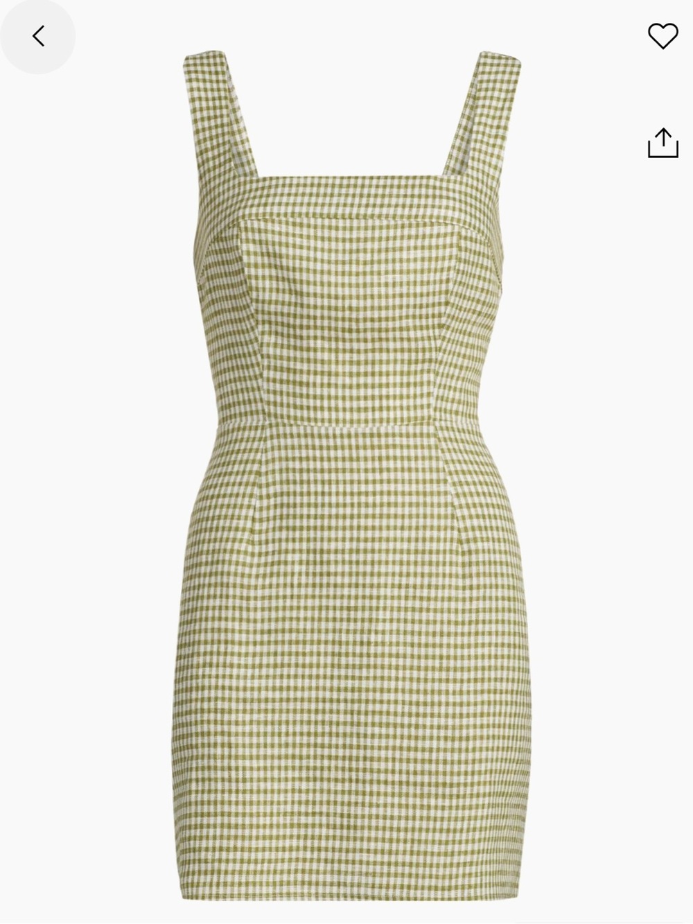 Reformation - Celosia linen dress